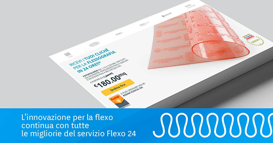 Cliché flexo ancora più veloce. Ecco tutte le novità Flexo 24