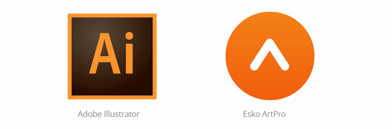 Tra i software più diffusi si possono trovare Artpro di Esko