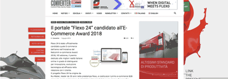 Candidato al NetComm Award 2018